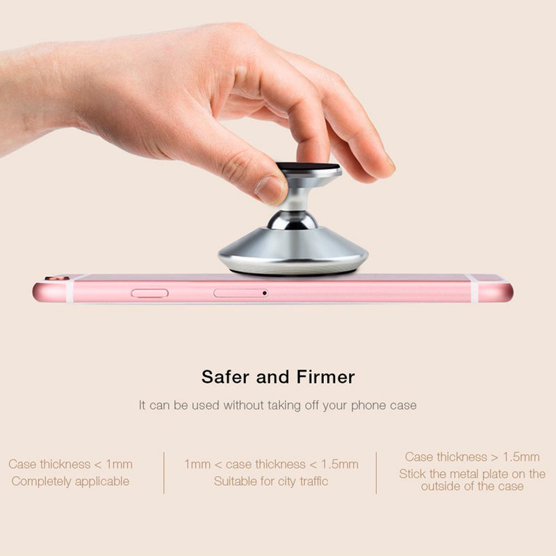 Suport Auto Magnetic Awei X6 Pentru Telefon - Auriu