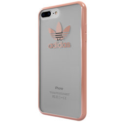 Bumper iPhone 8 Adidas Clear Case - Electro Rose Gold