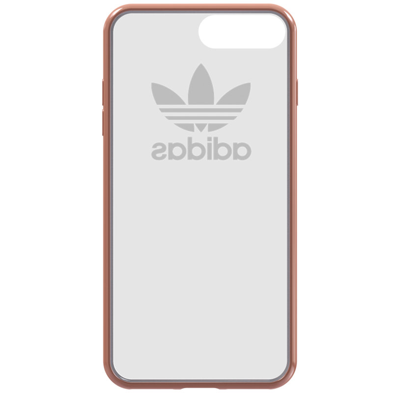 Bumper iPhone 8 Adidas Clear Case - Electro Rose Gold
