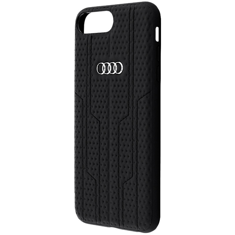 Husa iPhone 7 Plus Audi Leather Case - Negru 8P-A6/D1-BK