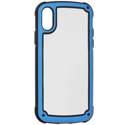 Husa iPhone X, iPhone 10 Hybrid Solid Frame - Blue