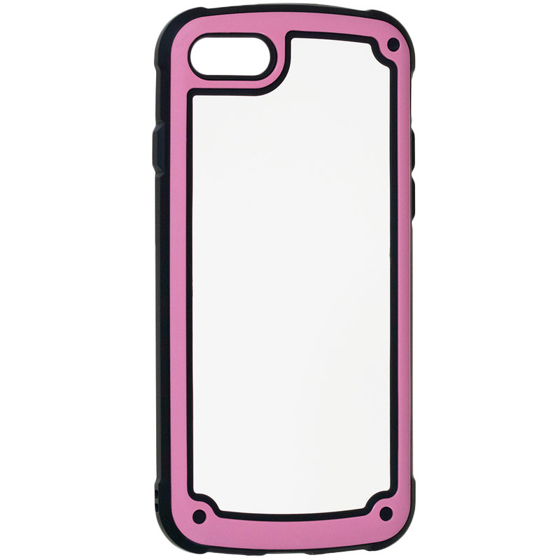 Husa iPhone 7 Hybrid Solid Frame - Pink