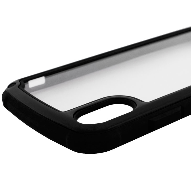 Husa iPhone X, iPhone 10 Hybrid Solid Frame - Black