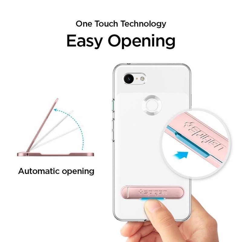 Kickstand Pentru Telefon Spigen U100 Universal Metal - 000EM21073 - Rose Gold