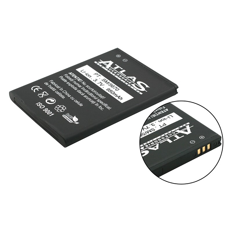 Baterie EB494358VU Samsung Galaxy Ace S5830 / Fit S5670 - 1350mAh Atlas