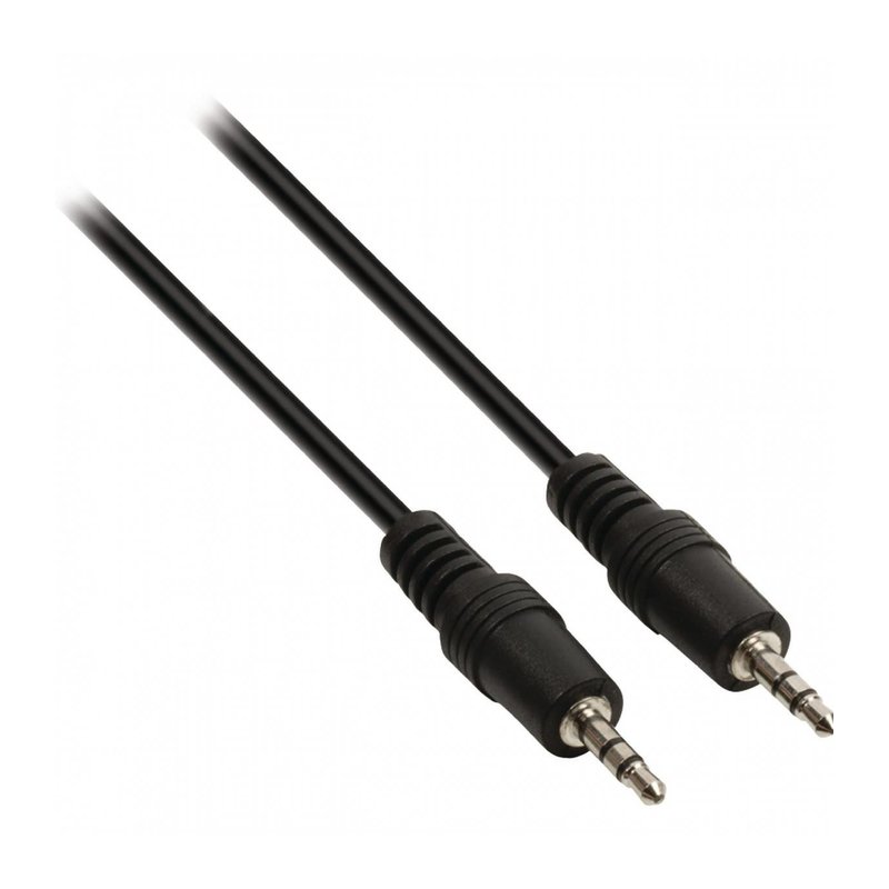 Cablu Audio Auxiliar Jack to Jack 1M - 5900217000075 - Black