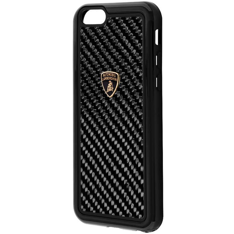 Bumper iPhone 6, 6S Lamborghini Elemento D2 - Black