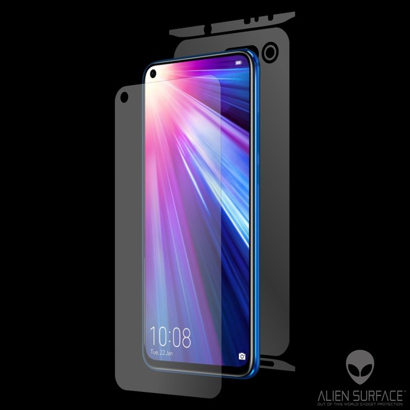 Folie 360° Huawei Honor V20 Alien Surface XHD, Ecran, Spate, Laterale - Clear