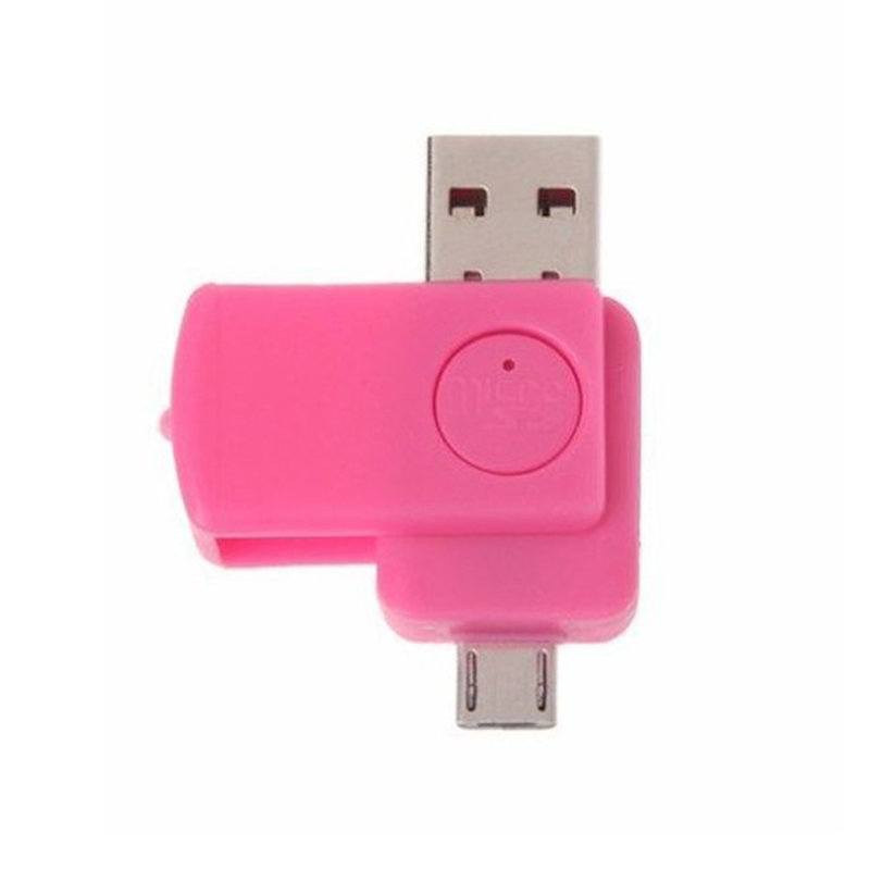 Card Reader USB 2.0 + Micro-USB - Roz
