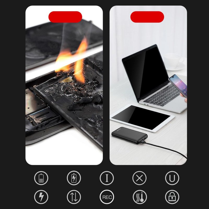 Baterie externa Baseus Power Bank Mini Q PD 20000mAh - PPALL-DXQ01 - Black 