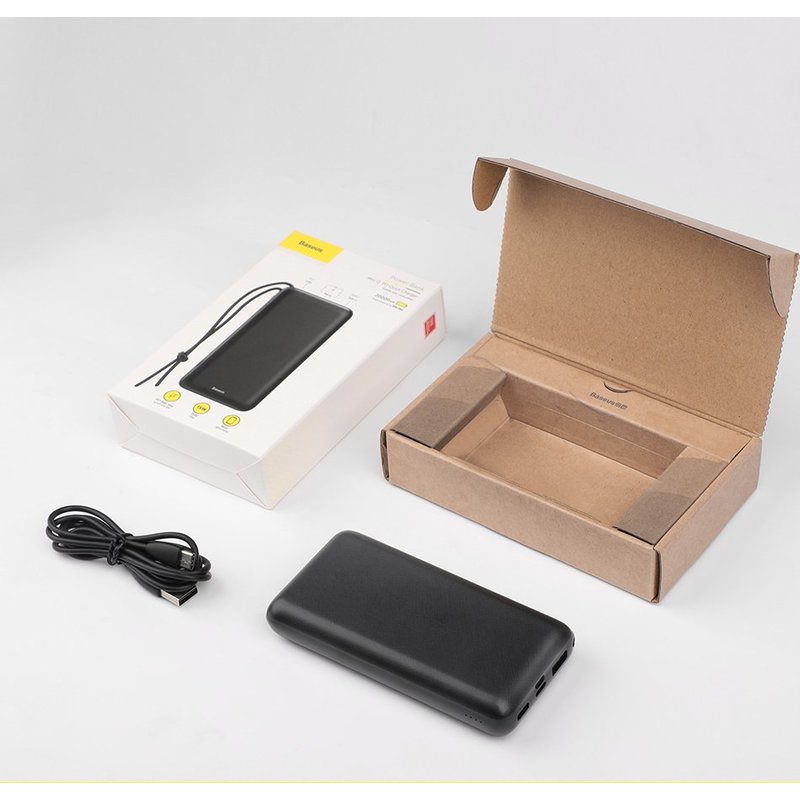 Baterie externa Baseus Power Bank Mini Q PD 20000mAh - PPALL-DXQ01 - Black 