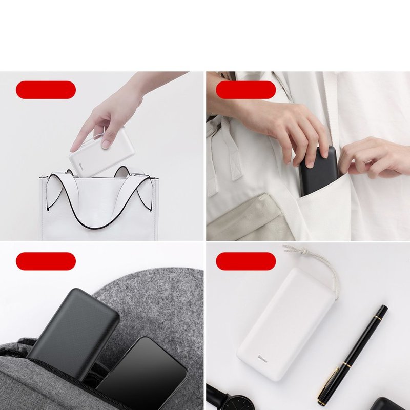 Baterie externa Baseus Power Bank Mini Q PD 20000mAh - PPALL-DXQ01 - Black 