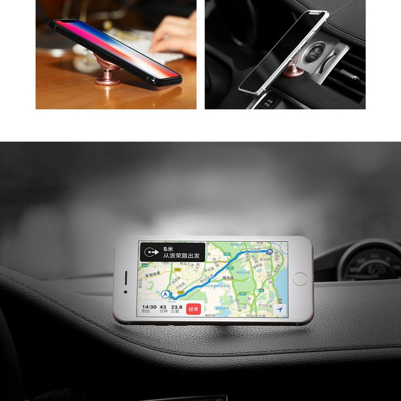 Suport Auto Magnetic Remax RM-C29 Pentru Telefon - Tarnish