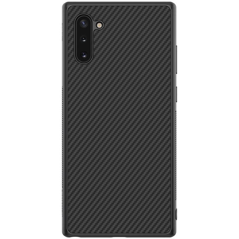 Husa Samsung Galaxy Note 10 Nillkin Synthetic Fiber - Black