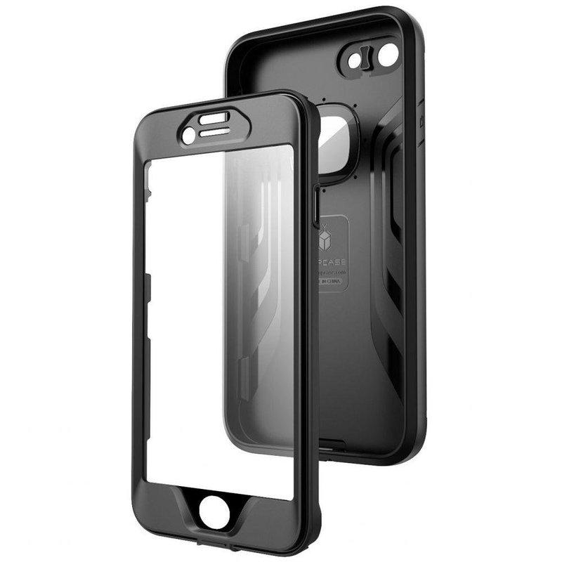 Husa Telefon iPhone 8 Supcase Water Resistant - Black/Pink/Gold