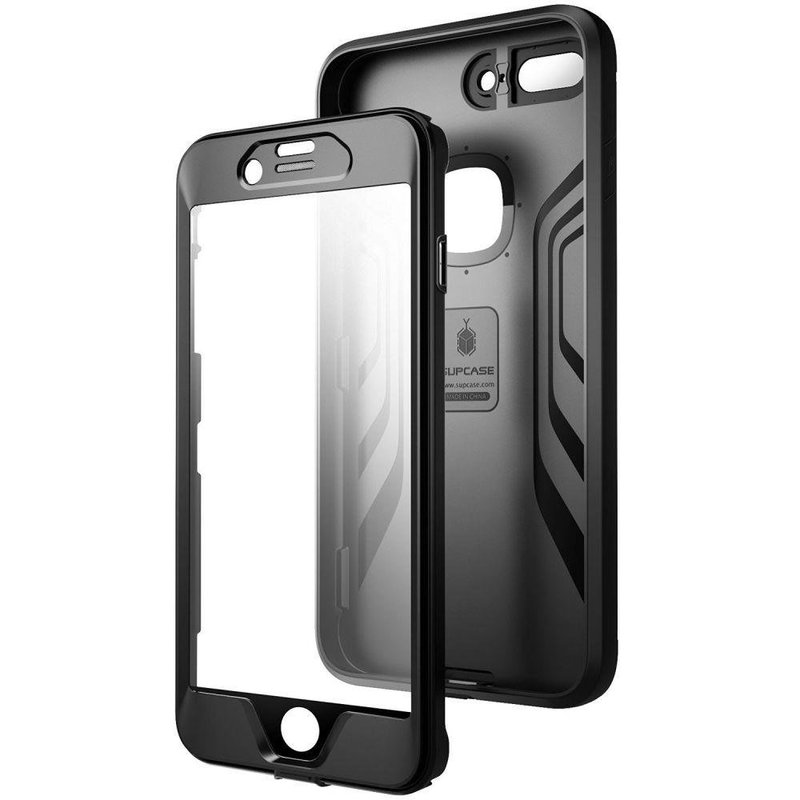 Husa Telefon iPhone 7 Plus Supcase Water Resistant - Black/Pink/Gold