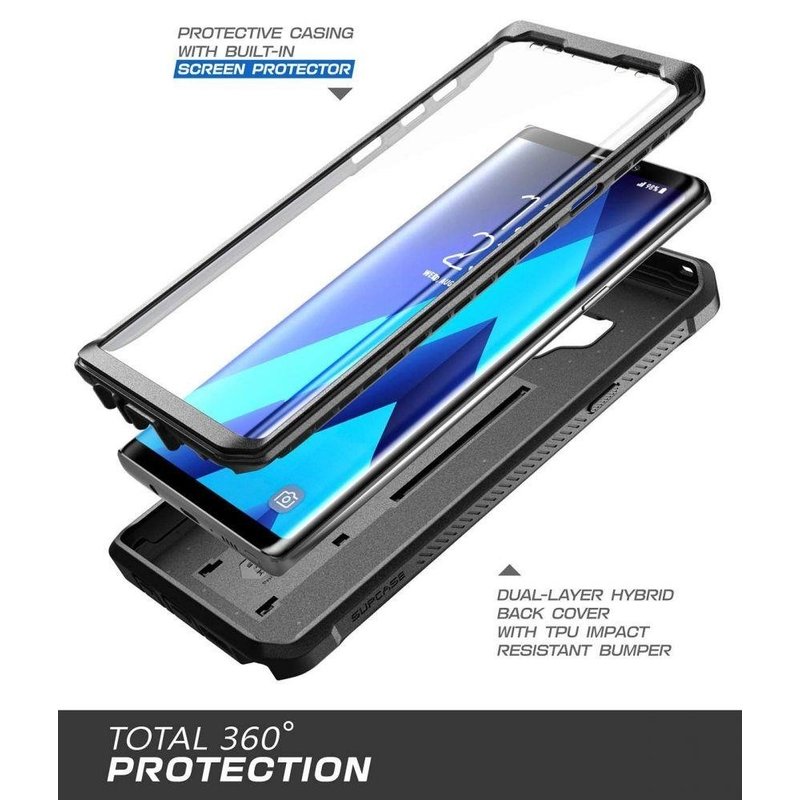 Husa Samsung Galaxy Note 9 Supcase Unicorn Beetle Pro, negru