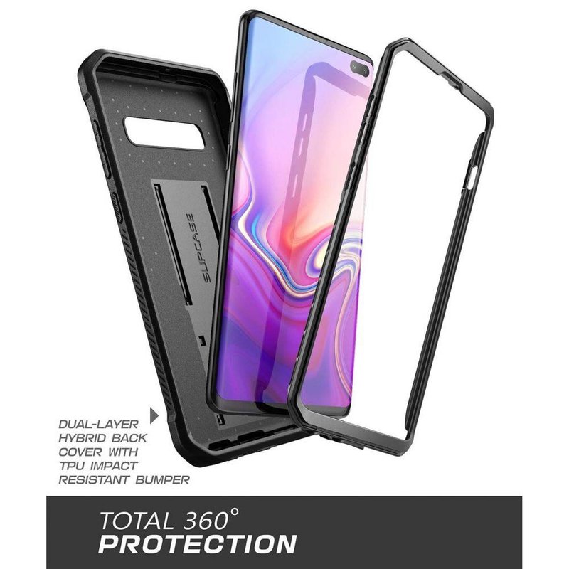Husa Samsung Galaxy S10 Plus Supcase Unicorn Beetle Pro, negru