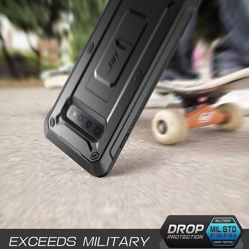 Husa Samsung Galaxy S10 Plus Supcase Unicorn Beetle Pro, negru