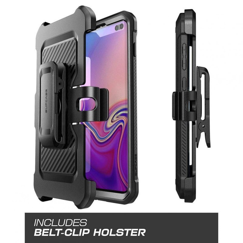 Husa Samsung Galaxy S10 Plus Supcase Unicorn Beetle Pro, negru
