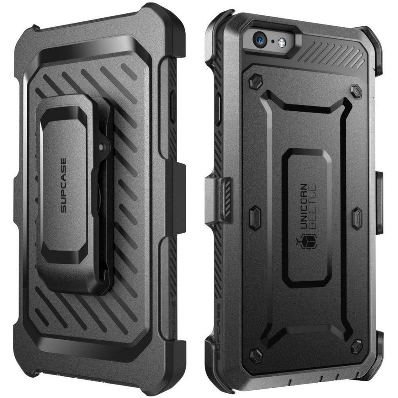 Husa iPhone 6 / 6S Supcase Unicorn Beetle Pro, negru
