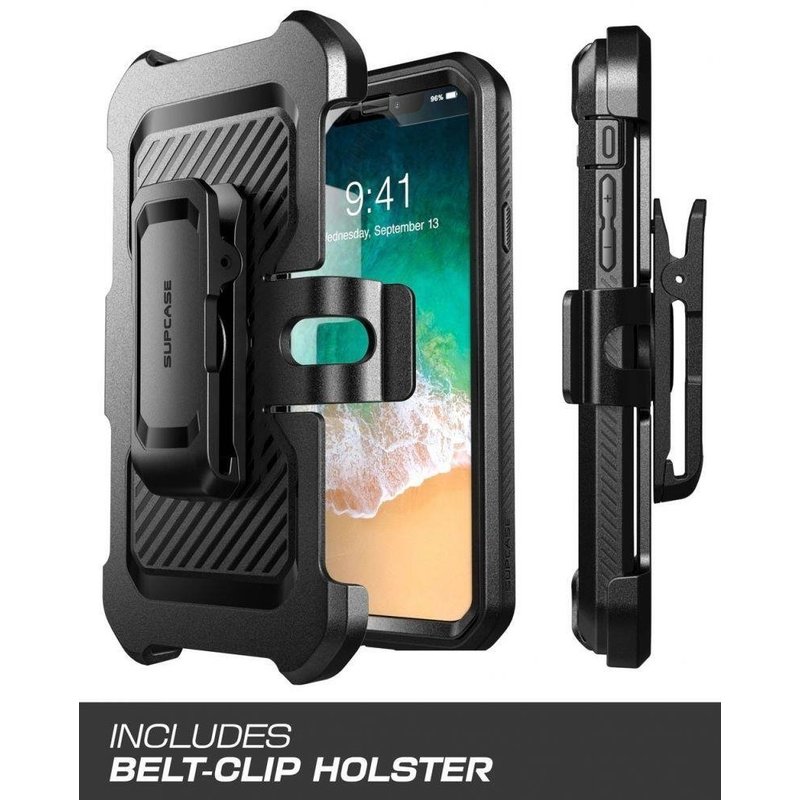 Husa Telefon iPhone XS Supcase Unicorn Beetle Pro, negru