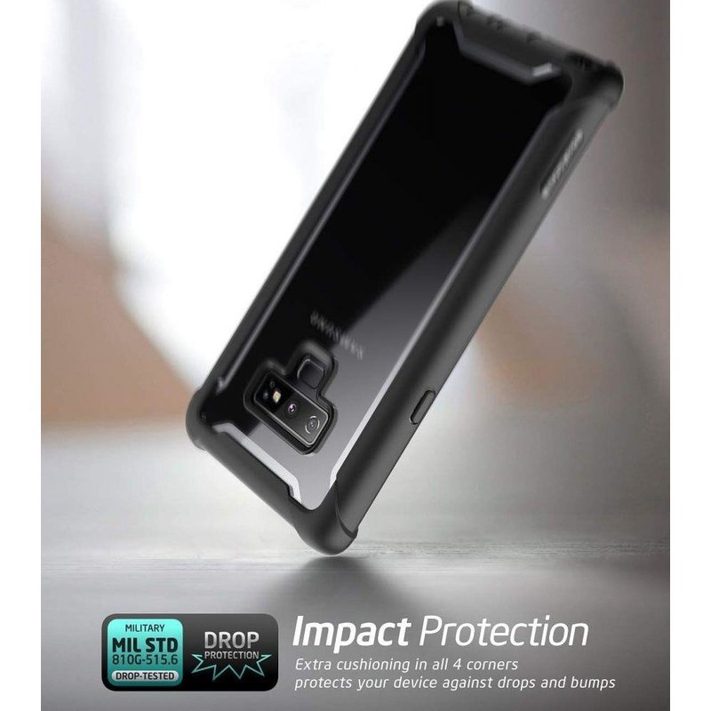 [Pachet 360°]Husa Samsung Galaxy Note 9 i-Blason Ares SP + Folie Ecran - Black