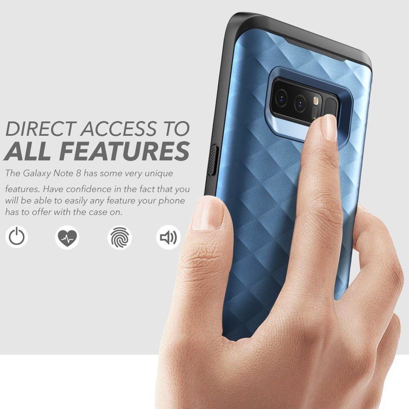 Husa Telefon Samsung Galaxy Note 8 Supcase Clayco Hera - Blue