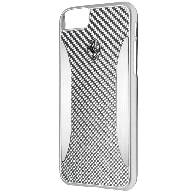 Bumper iPhone 7 Ferrari Hardcase Carbon - FERCHCP7SI