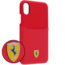 Bumper iPhone X, iPhone 10 Ferrari - Rosu FESPAHCPXRE