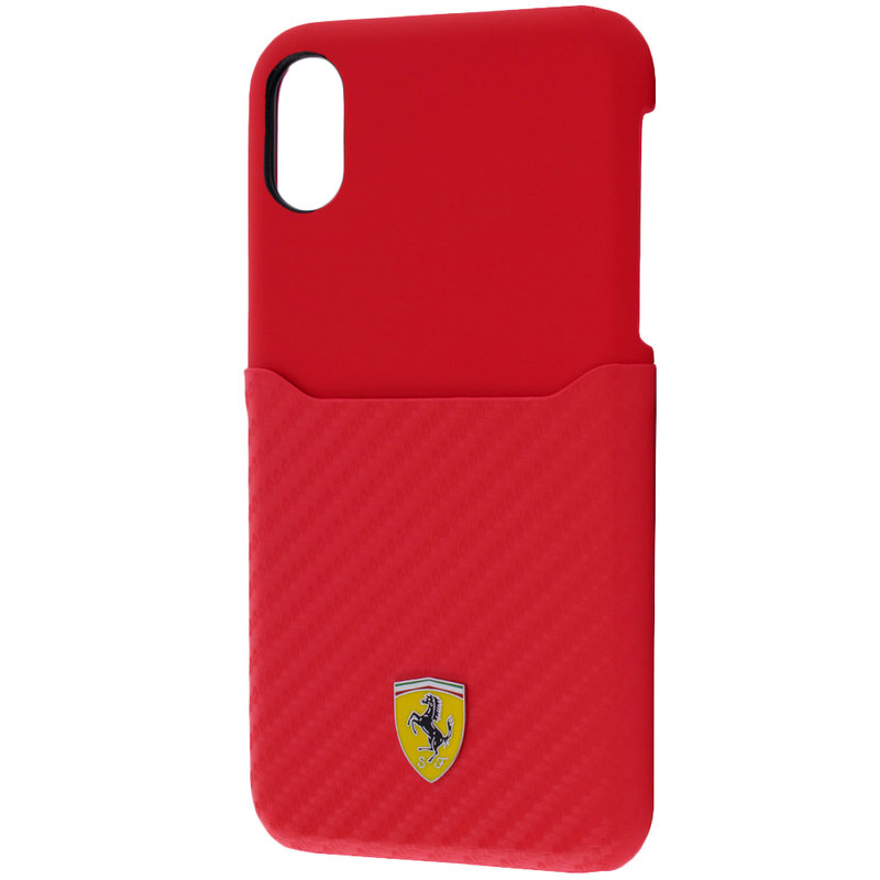Bumper iPhone X, iPhone 10 Ferrari - Rosu FESPAHCPXRE