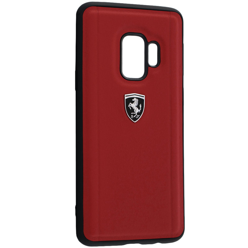 Bumper Samsung Galaxy S9 Ferrari Heritage - Rosu FEHLEHCS9RE