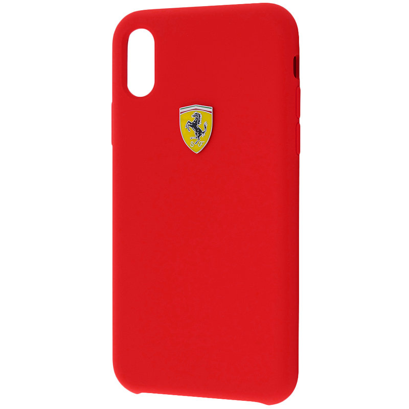 Bumper iPhone XS Ferrari - Rosu FESSIHCPXRE