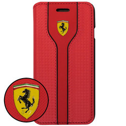 Husa iPhone 7 Ferrari Book - Rosu FEST2FLBKP7RE