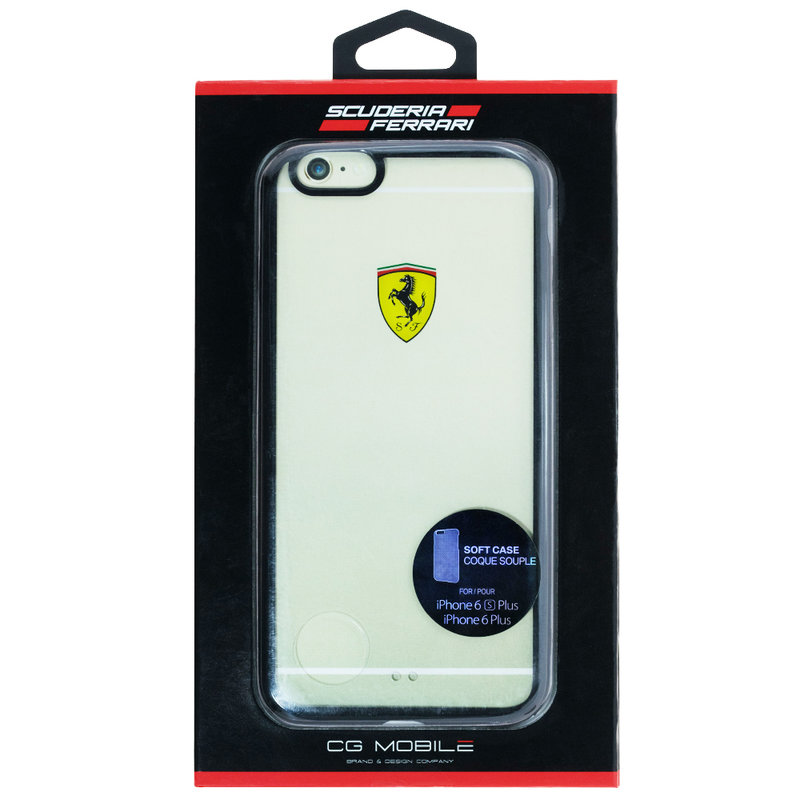 Bumper iPhone 6 Plus Ferrari Hardcase - FEHCP6LBK