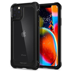 Husa Telefon iPhone 11 Pro Max Spigen Gauntlet - 075CS27495 - Carbon Black