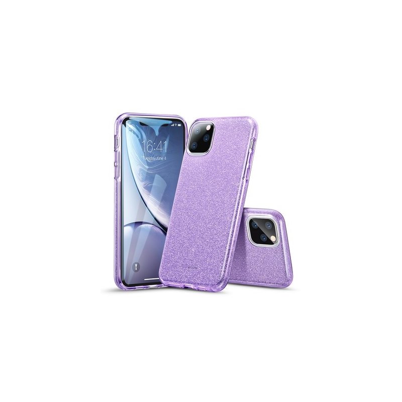 Husa iPhone 11 ESR MakeUp Glitter - Purple