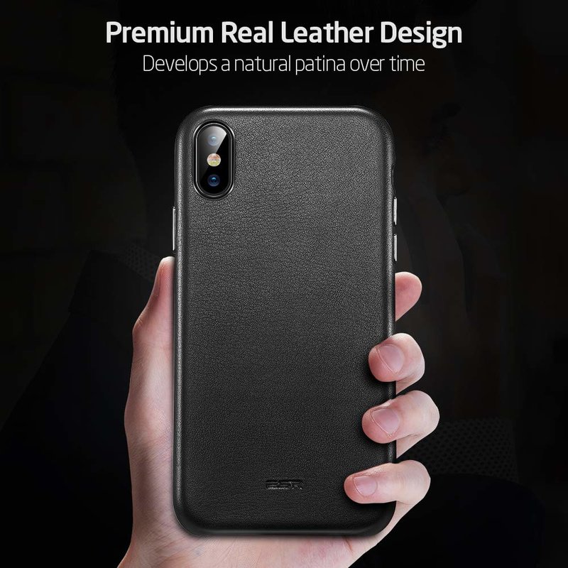 Husa Telefon iPhone 11 Pro Max ESR Metro Leather - Black