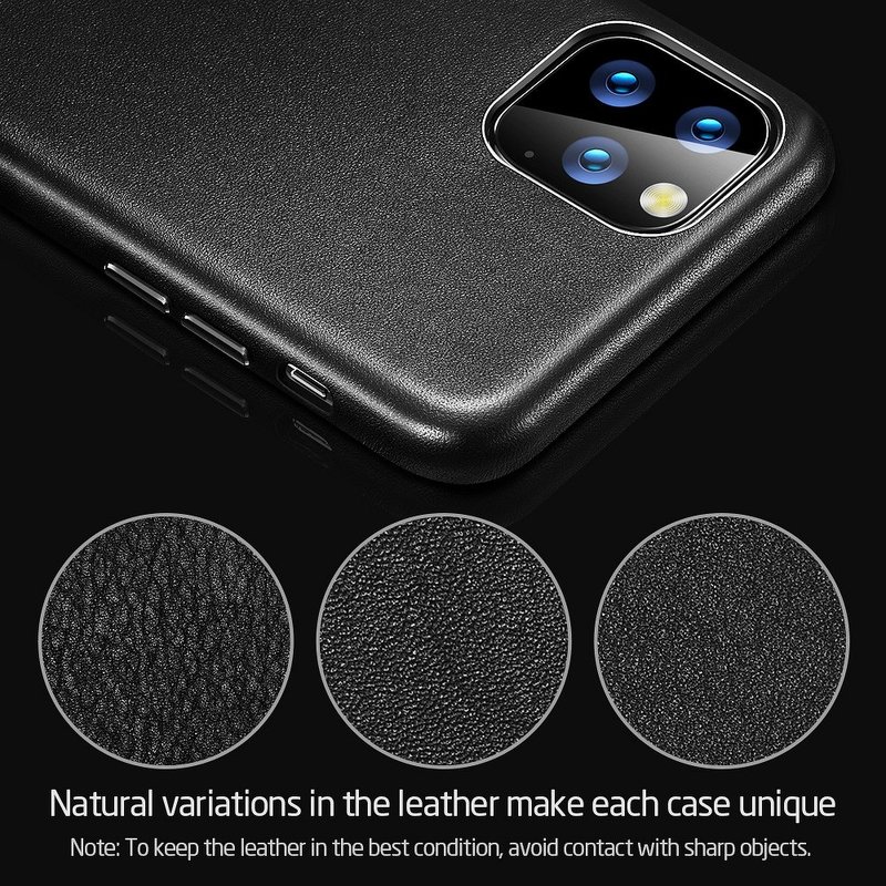 Husa Telefon iPhone 11 Pro Max ESR Metro Leather - Black