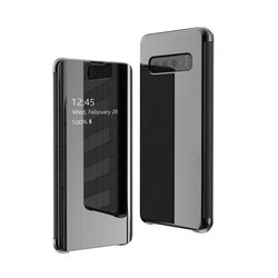 Husa Samsung Galaxy S10 Plus Flip Grid View Cover - Black