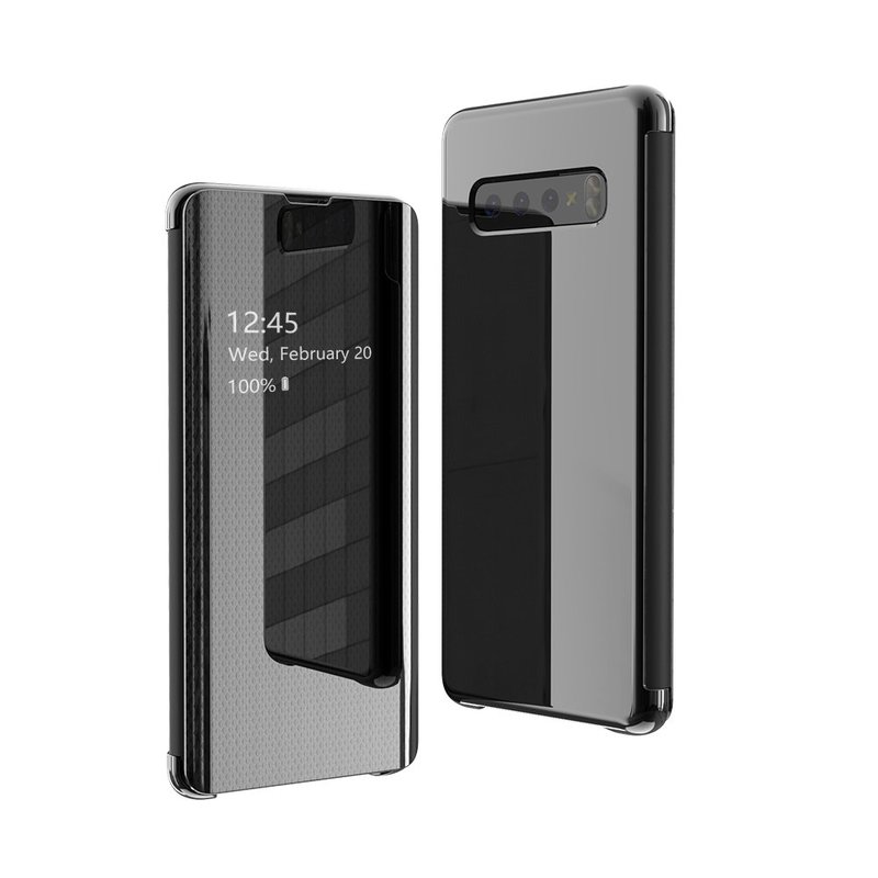 Husa Samsung Galaxy S10e Flip Grid View Cover - Black