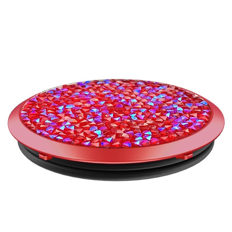 Popsockets Original, Suport Cu Functii Multiple - Siam Red Crytals