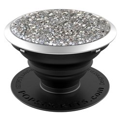 Popsockets Original, Suport Cu Functii Multiple - Silver Crytals