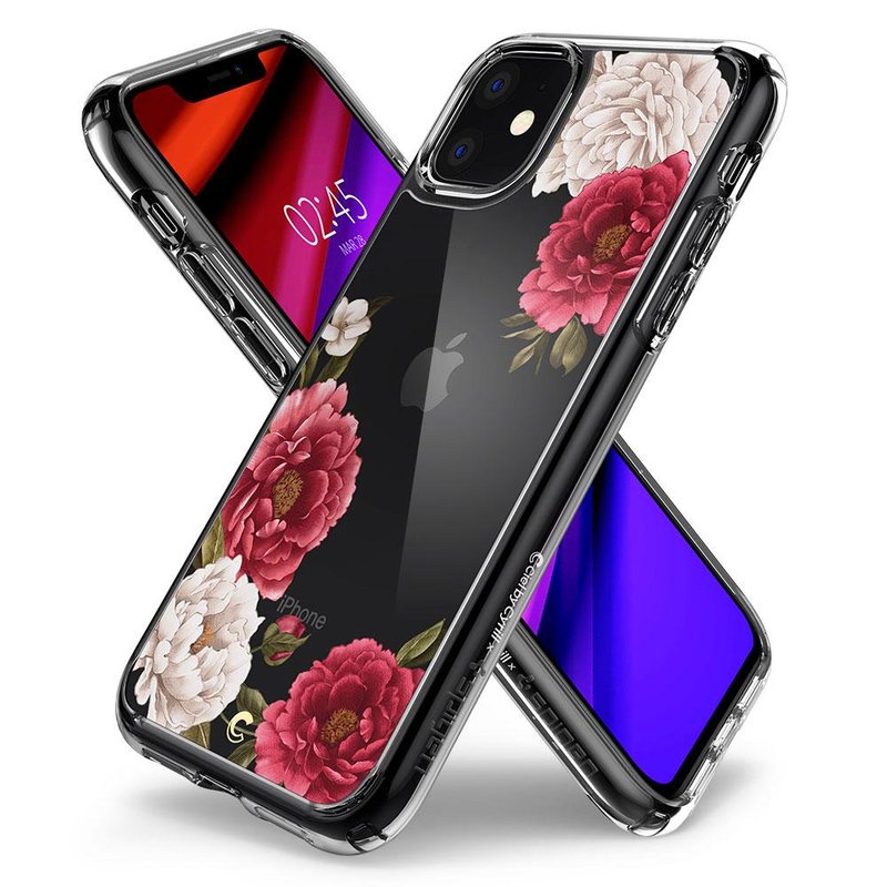 Husa Telefon iPhone 11 Ciel by CYRILL de la Spigen - 076CS27215 - Cecile Red Floral