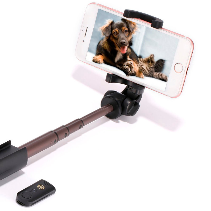 Suport Selfie Wk Design WT-P04 Cu Conexiune Wireless - Negru