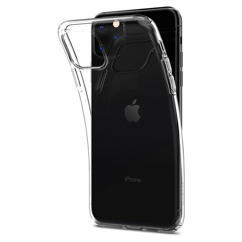 Husa iPhone 11 Pro Max Spigen Liquid Crystal, transparenta