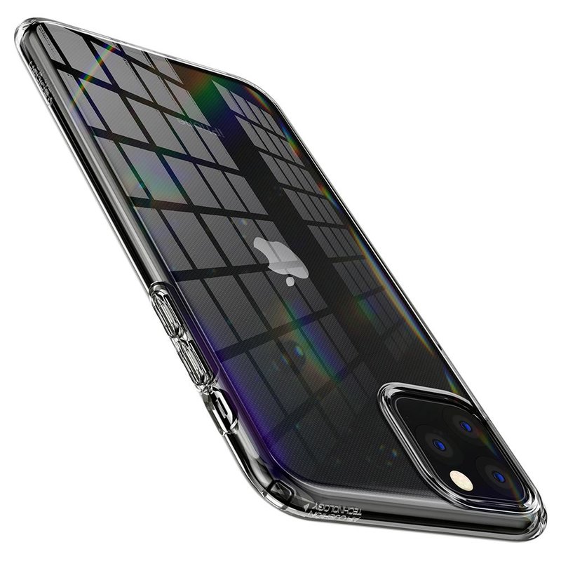 Husa iPhone 11 Pro Max Spigen Liquid Crystal, transparenta