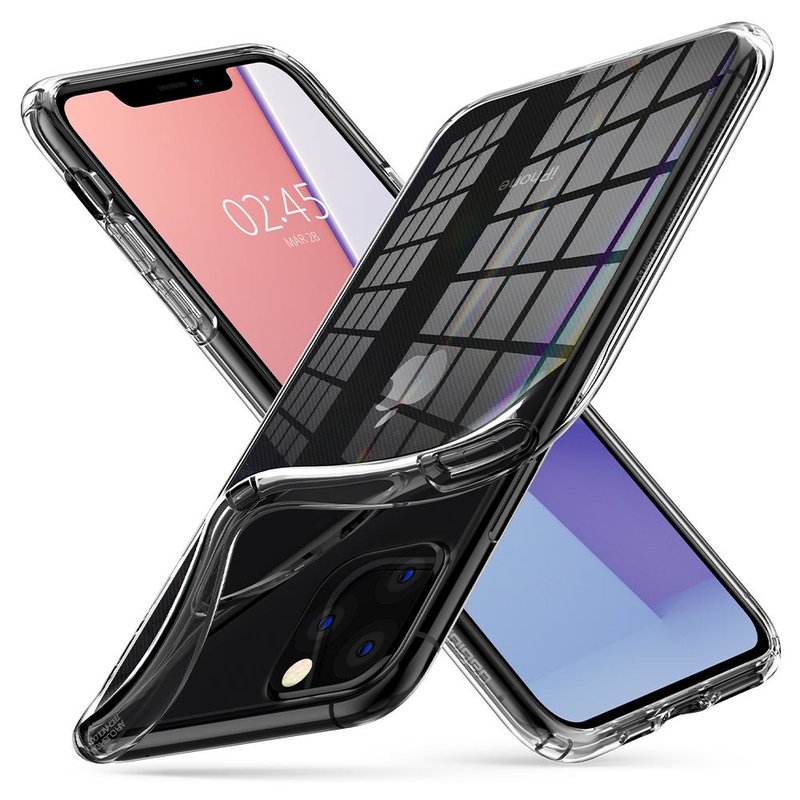 Husa iPhone 11 Pro Max Spigen Liquid Crystal, transparenta
