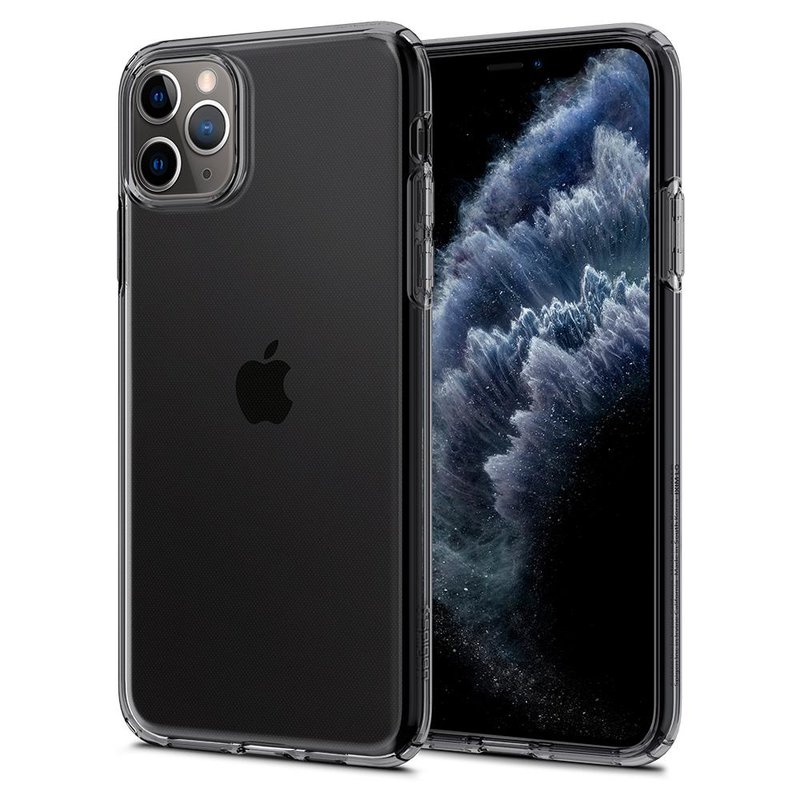 Husa iPhone 11 Pro Max Spigen Liquid Crystal, transparenta