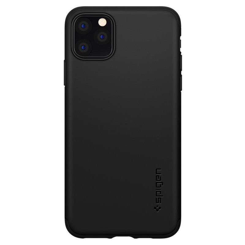 Husa Telefon iPhone 11 Pro Spigen Thin Fit Air - Black